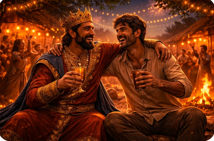 मोजा करते हुए